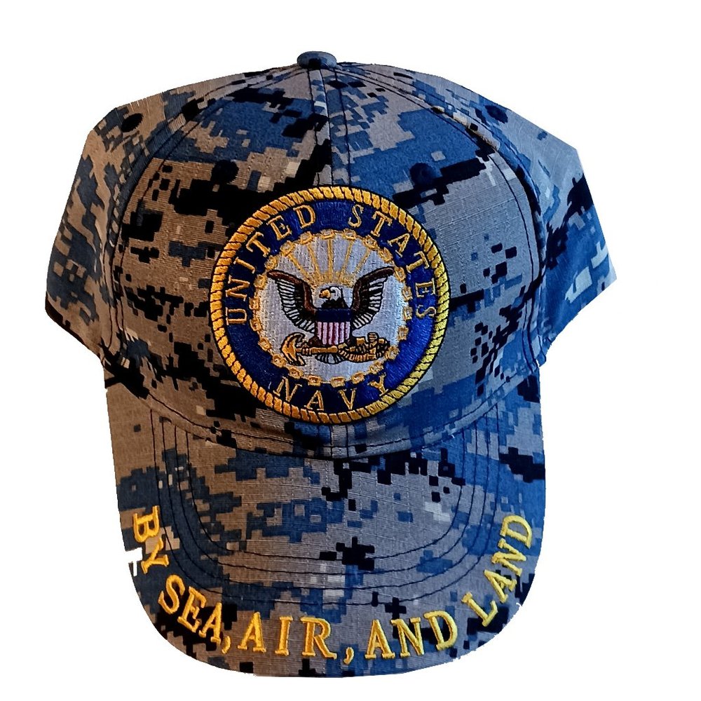 Navy Camo Hat